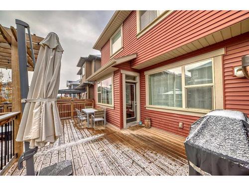 338 Kings Heights Drive Se, Airdrie, AB - Outdoor With Deck Patio Veranda With Exterior