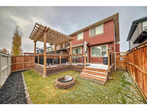 338 Kings Heights Drive Se, Airdrie, AB - Outdoor With Deck Patio Veranda With Exterior