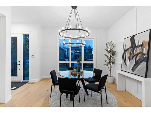 1818 19 Avenue Nw, Calgary, AB - Indoor Photo Showing Dining Room