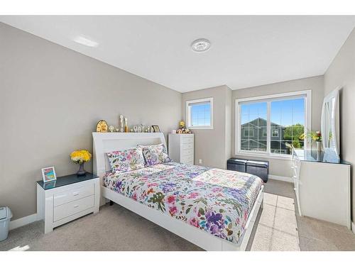 201 Aspenmere Way, Chestermere, AB - Indoor Photo Showing Bedroom