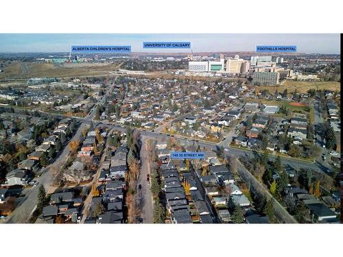 140 35 Street Nw, Calgary, AB - Outdoor With View