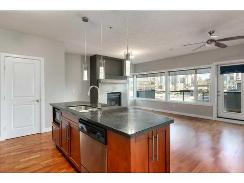 204-1828 14 Street Sw, Calgary, AB - Indoor Photo Showing Kitchen