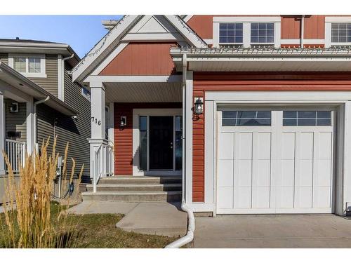 716 River Heights Crescent, Cochrane, AB - Outdoor With Facade