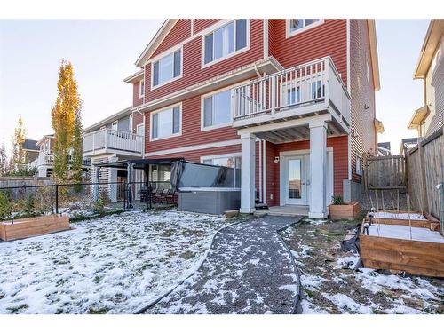 716 River Heights Crescent, Cochrane, AB - Outdoor With Deck Patio Veranda