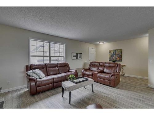 96 Prestwick Acres Lane Se, Calgary, AB - Indoor Photo Showing Living Room