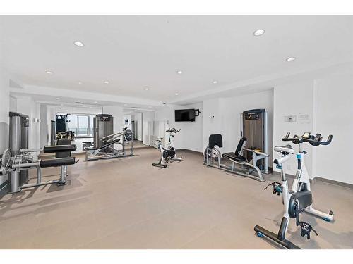 503-615 6 Avenue Se, Calgary, AB - Indoor Photo Showing Gym Room