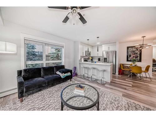 5102-302 Skyview Ranch Drive Ne, Calgary, AB - Indoor Photo Showing Living Room