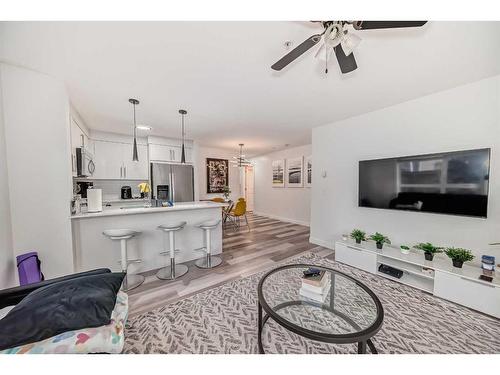 5102-302 Skyview Ranch Drive Ne, Calgary, AB - Indoor Photo Showing Living Room