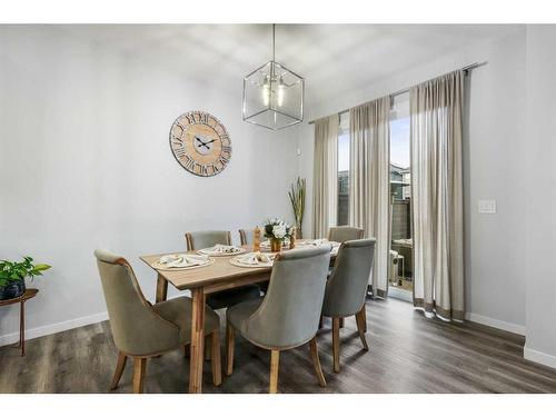 70 Seton Road Se, Calgary, AB - Indoor Photo Showing Dining Room