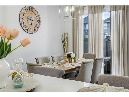 70 Seton Road Se, Calgary, AB - Indoor Photo Showing Dining Room