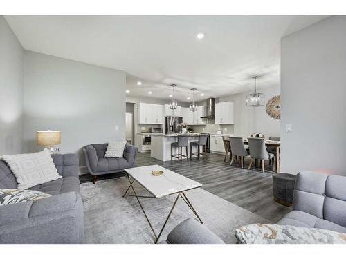 70 Seton Road Se, Calgary, AB - Indoor Photo Showing Living Room