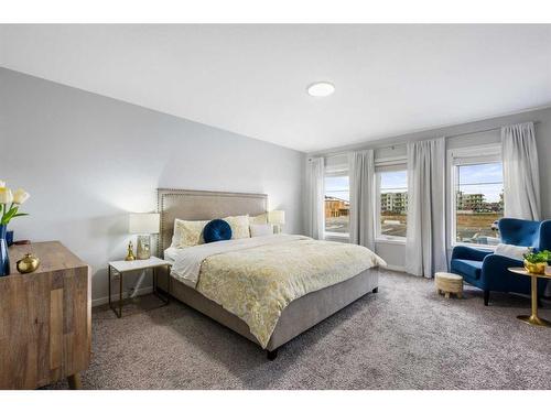 70 Seton Road Se, Calgary, AB - Indoor Photo Showing Bedroom