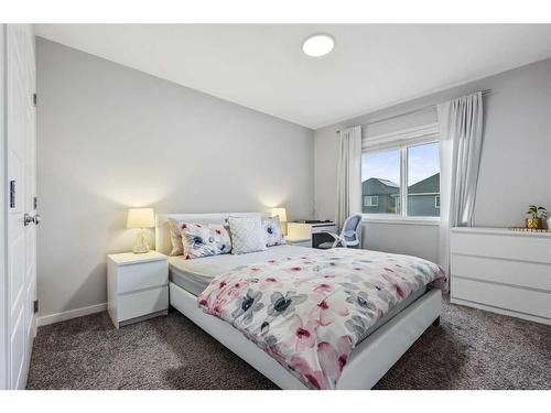 70 Seton Road Se, Calgary, AB - Indoor Photo Showing Bedroom