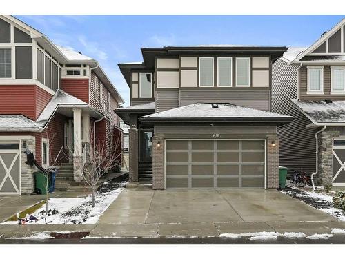 618 Kingsmere Way Se, Airdrie, AB - Outdoor With Facade