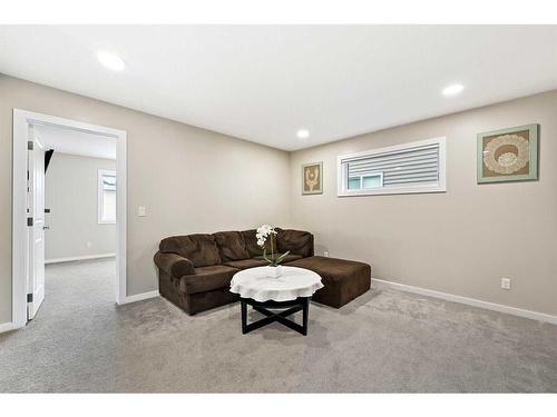 618 Kingsmere Way Se, Airdrie, AB - Indoor Photo Showing Basement