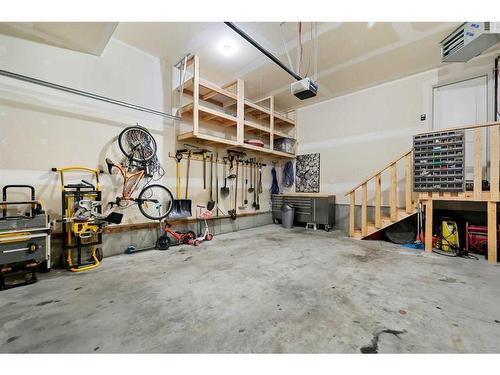 618 Kingsmere Way Se, Airdrie, AB - Indoor Photo Showing Garage