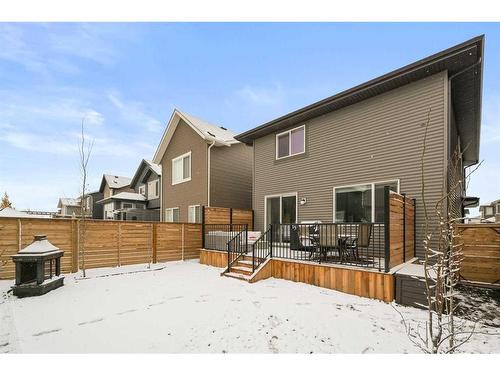 618 Kingsmere Way Se, Airdrie, AB - Outdoor With Deck Patio Veranda With Exterior