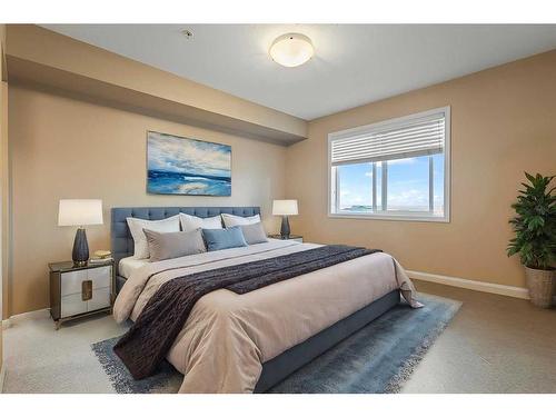 1310-450 Sage Valley Drive Nw, Calgary, AB - Indoor Photo Showing Bedroom