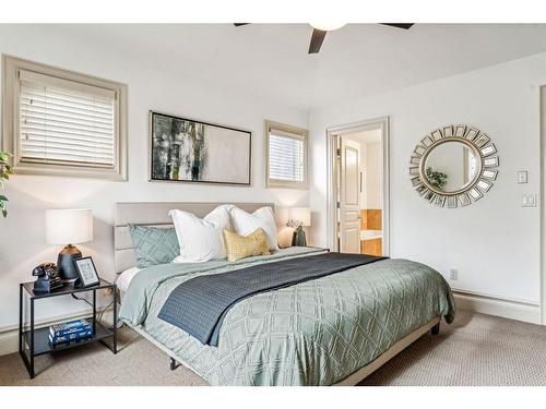 2532 3 Avenue Nw, Calgary, AB - Indoor Photo Showing Bedroom