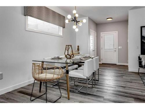 15 Elderberry Way, Rural Rocky View County, AB - Indoor Photo Showing Dining Room