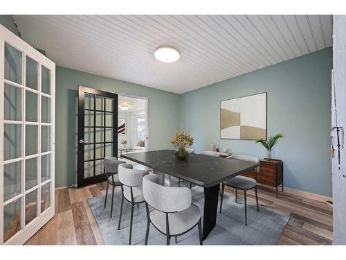 443 Mabbott Road, Drumheller, AB - Indoor Photo Showing Dining Room