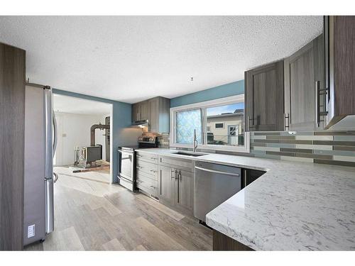 443 Mabbott Road, Drumheller, AB - Indoor Photo Showing Kitchen