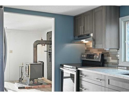 443 Mabbott Road, Drumheller, AB - Indoor Photo Showing Kitchen