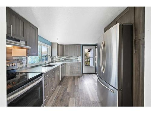 443 Mabbott Road, Drumheller, AB - Indoor Photo Showing Kitchen