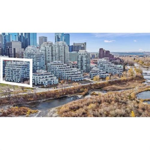 502-118 Waterfront Court Sw, Calgary, AB - Outdoor With View