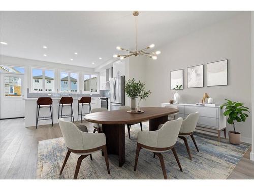 397 Cornerbrook Road Ne, Calgary, AB - Indoor Photo Showing Dining Room