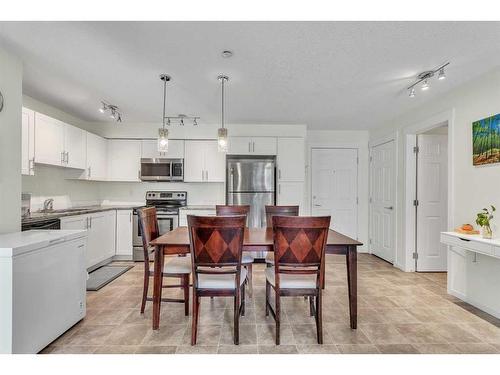 4211-755 Copperpond Boulevard Se, Calgary, AB - Indoor Photo Showing Kitchen With Stainless Steel Kitchen With Upgraded Kitchen