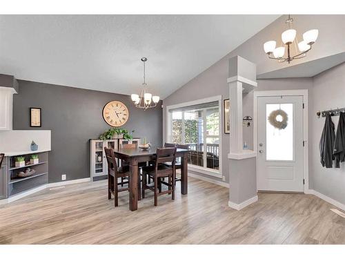 176 Chaparral Crescent Se, Calgary, AB - Indoor Photo Showing Dining Room