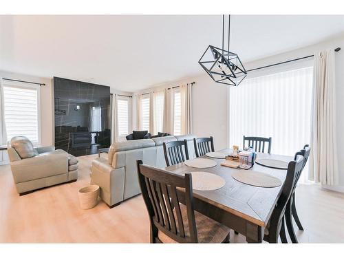 153 Cranbrook Cove Se, Calgary, AB - Indoor Photo Showing Dining Room