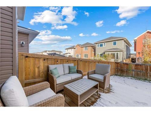 256 Willow Corner, Cochrane, AB - Outdoor With Deck Patio Veranda With Exterior