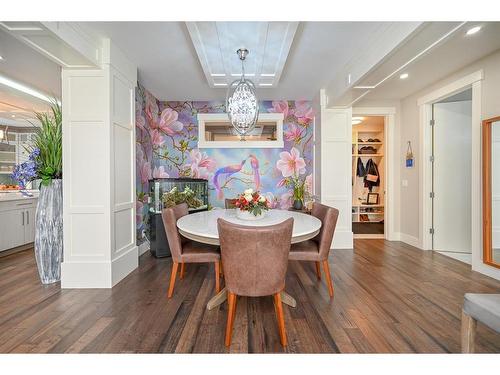 201 Kinniburgh Cove, Chestermere, AB - Indoor Photo Showing Dining Room