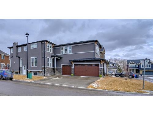 201 Kinniburgh Cove, Chestermere, AB - Outdoor With Facade