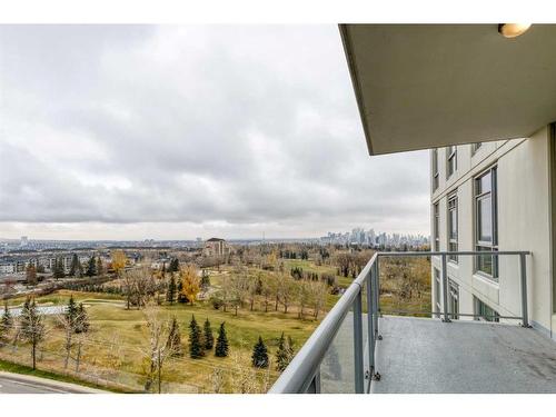 1107-99 Spruce Place Sw, Calgary, AB - Outdoor With Balcony With View