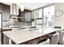 3205-211 13 Avenue Se, Calgary, AB  - Indoor Photo Showing Kitchen With Double Sink With Upgraded Kitchen 