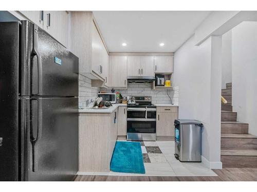 36 Savanna Lane Ne, Calgary, AB - Indoor Photo Showing Kitchen With Stainless Steel Kitchen