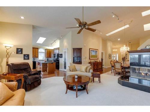 48 Prominence Point Sw, Calgary, AB - Indoor Photo Showing Living Room