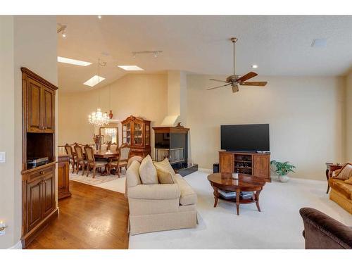 48 Prominence Point Sw, Calgary, AB - Indoor Photo Showing Living Room