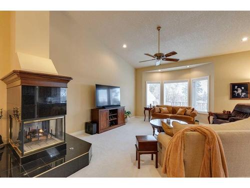 48 Prominence Point Sw, Calgary, AB - Indoor Photo Showing Living Room