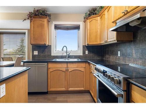 198 Royal Birkdale Crescent Nw, Calgary, AB - Indoor Photo Showing Kitchen With Stainless Steel Kitchen With Double Sink