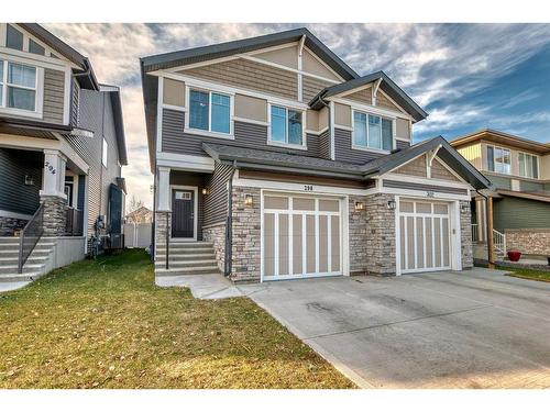 298 Kingfisher Crescent Se, Airdrie, AB - Outdoor With Facade