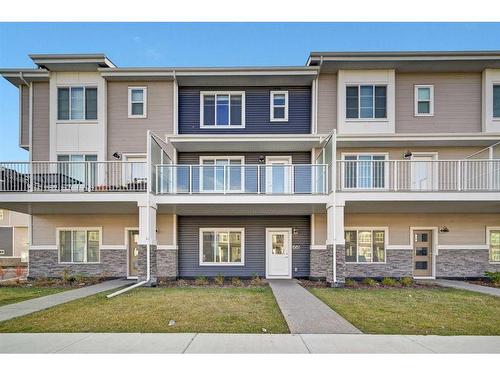 661 Savanna Boulevard Ne, Calgary, AB - Outdoor With Balcony With Facade