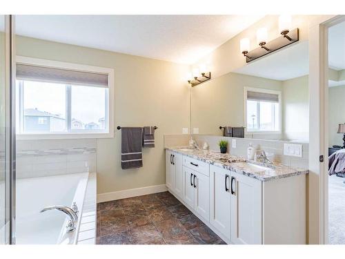 1352 Scarlett Ranch Boulevard, Carstairs, AB - Indoor Photo Showing Bathroom