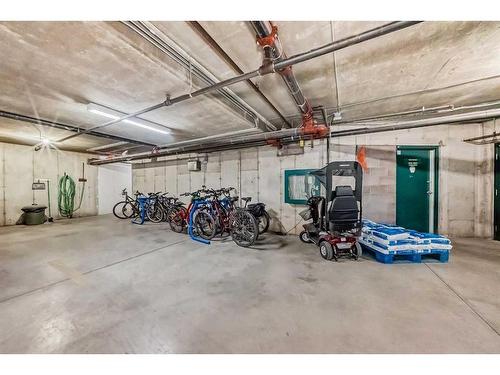 111-7239 Sierra Morena Boulevard Sw, Calgary, AB - Indoor Photo Showing Garage