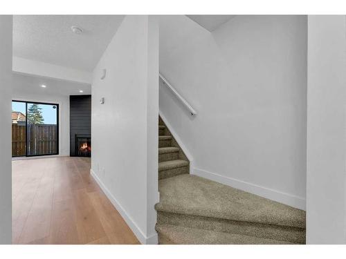 87-2511 38 Street Ne, Calgary, AB - Indoor With Fireplace