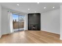 87-2511 38 Street Ne, Calgary, AB  - Indoor With Fireplace 