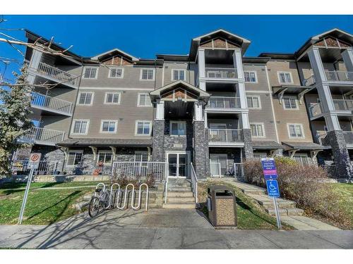 4204-115 Prestwick Villas Se, Calgary, AB - Outdoor With Balcony With Facade